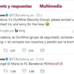 fc barcelona cuenta de twitter hackeada fcbarcelona_es twitter