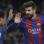 neymar jr gerard pique fc barcelona zimbiocom