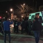 Enfrentamiento entre barra de Independiente y la policía – Independiente vs Atlético Tucumán – Copa Sudamericana – Twitter (@rojosdepasionok)