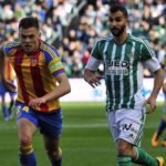 PARTIDO LIGA BBVA JORNADA 23 REAL BETIS VALENCIACF ESTADIO BENITO VILLAMARIN PUBLICATIONxINxGERx