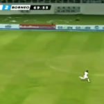 Terens Puhiri carrera usain bolt captura de pantalla