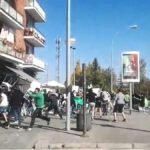 Trifulca entre fanáticos de Deportivo Alavés y Rácing de Santander- as.com