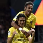 neymar jr edinson cavani paris saint germain sicom