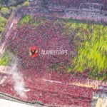 Fanaticada del Al Ahly SC invade el entrenamiento – Twitter (@AlAhly)