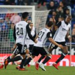 Victoria del Valencia CF en Barcelona 19-11-17 espanyol-valencia CF laligaes