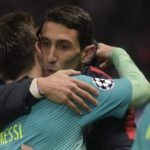 angel di maria lionel messi paris saint germain fc barcelona zimbiocom