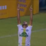 Alan Ruschel Chapecoense Captura de pantalla segundo golluego del accidente