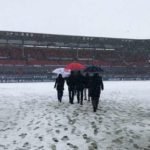 Suspendido el Osasuna-Real Valladolid por nieve caosasuna twitter