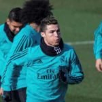 cristiano ronaldo real madrid entrenamiento ojo morado mirrorcouk 6