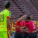 Celebración Bernardo Añor – Aragua FC – Caracas FC – Jornada 4 Torneo Apertura 2018 – Prensa Caracas FC – foto EMMANUEL GARCÍA
