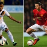 Giovani dos Santos Zlatan Ibrahimovic LA Galaxy manchester united elfutbolerocom