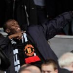 Usain Bolt Manchester United old trafford sicom