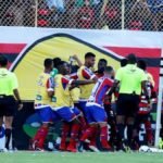 Vitória y el Bahía de Brasil partido de la paz expulsados trifulca sicom