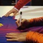 El FC Barcelona ha querido solidarizarse con el joven venezolano Anthony Borges captura pantalla