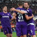 Fiorentina – Benevento 11-3-2018 Homenaje a Davide Astori 10 Gol Vitor Hugo FOTO Twitter @acffiorentina
