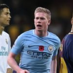 cristiano ronaldo real madrid Kevin De Bruyne manchester city lionel messi fc barcelona goalcom