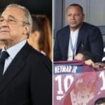 florentino perez neymar sr neymar jr real madrid thesuncouk