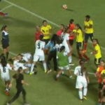 las-jugadoras-de-colombia-y-uruguay-trifulca-en-el-sudamericano-sub-17–captura de pantalla