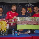 Miguel Mea Vitali- Fernando Aristeguieta- Oscar Olivares- Ricardo Martins- Caracas FC-Prensa Caracas FC-Foto Emmanuel García
