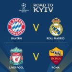 fc bayern de munich real madrid – liverpool roma – champions league semifinal 2018 championsleague twitter