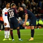 neymar jr edinson cavani paris saint germain – sicom