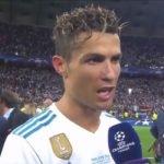 Cristiano Ronaldo Final UEFA Champions League 2018 Real Madrid-Liverpool Captura de Pantalla