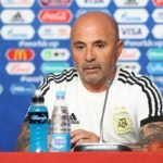 Jorge Sampaoli – Argentina vs Nigeria – Mundial Rusia 2018 – Twitter (@Argentina)