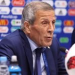 Óscar Washington Tabárez – Uruguay vs Portugal – Mundial Rusia 2018 – Twitter (@Uruguay)