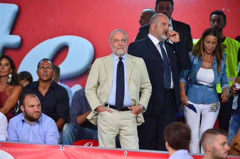 Aurelio De Laurentiis presidente del napoli sicom