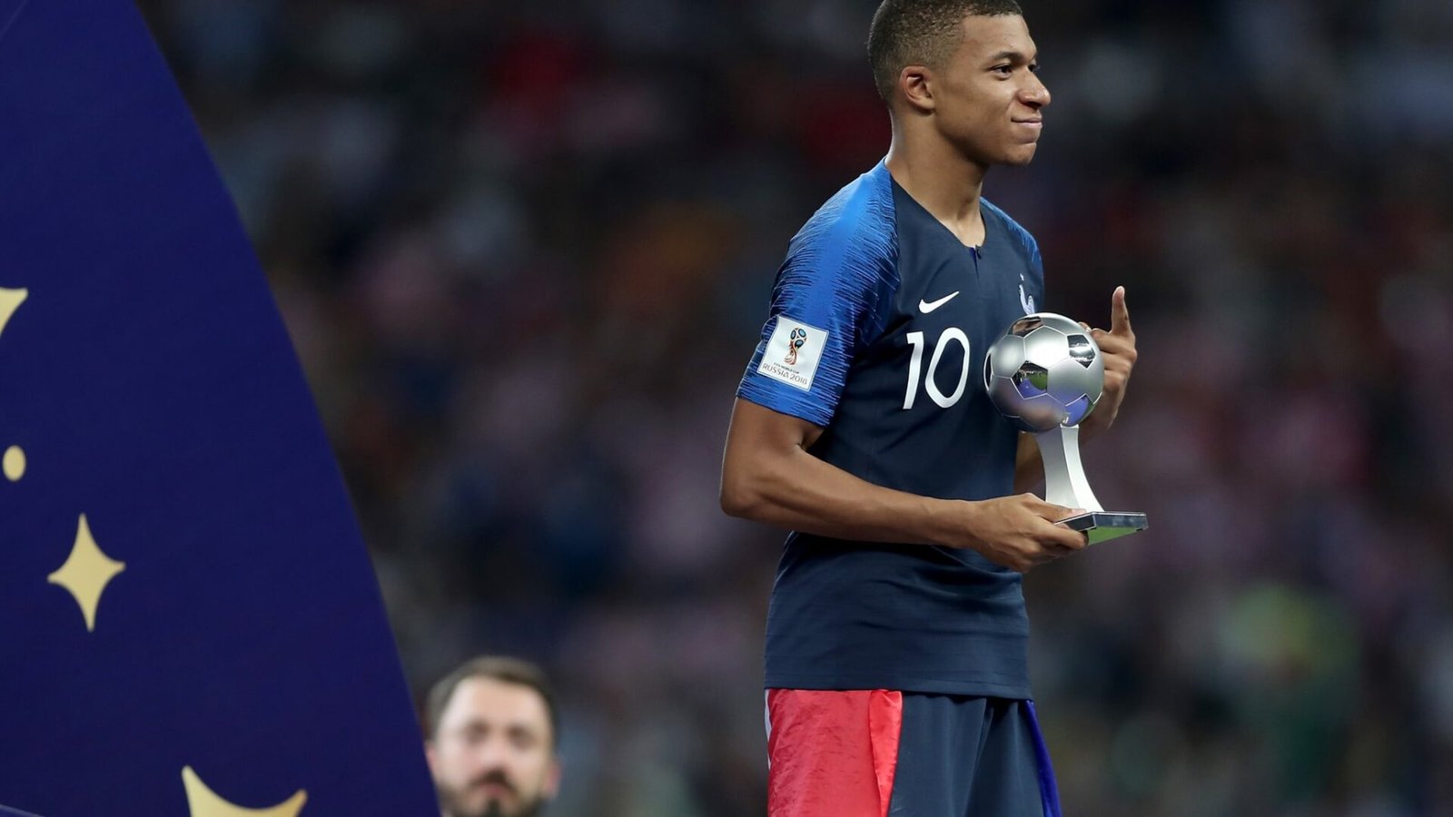 Final mundial rusia 2018 ceremonia clausura Kylian mbappe 1 fifacom