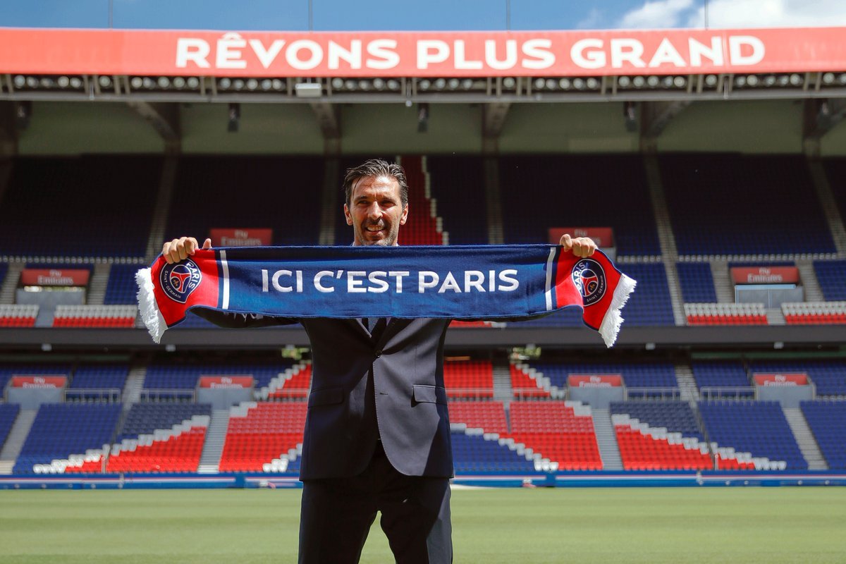 Gianluigi Buffon – Paris Saint-Germain – psg.fr