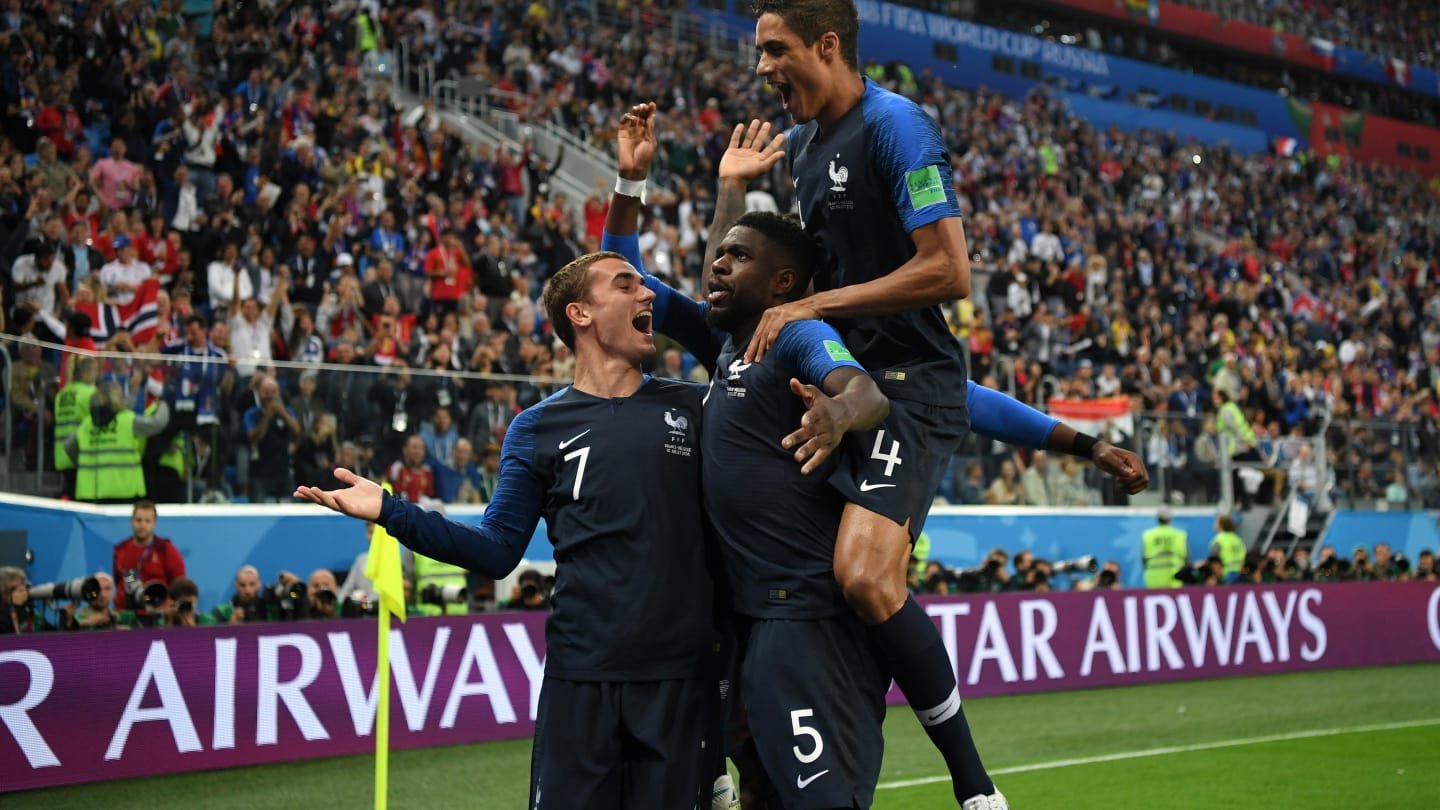 Samuel Umtiti – Francia vs Bélgica – Mundial Rusia 2018 – fifa.com