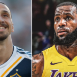 Zlatan Ibrahimovic lebron james mls nba la galaxy lakers sicom