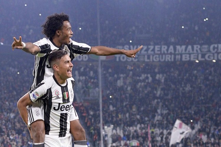 juan guillermo cuadrado paulo dybala juventus sicom