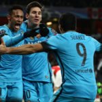 luis suarez neymar lionel messi fc barcelona mirrorcouk