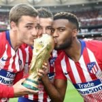 Antoine Griezmann – Lucas Hernández – Thomas Lemar – Atlético de Madrid – Twitter (@Atleti)