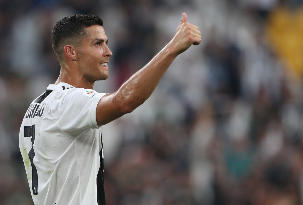 Cristiano Ronaldo – Juventus vs Lazio – Serie A – Twitter (@SC_ESPN)