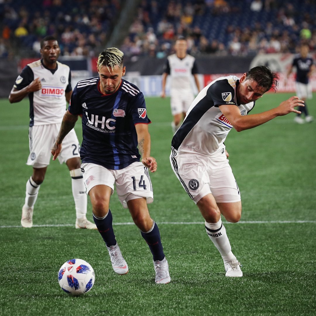 Diego Fagundez 11-8-2018 New England Revolution 2-3 Philadelphia Union Twitter @NERevolution