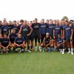PSG recibió a los campeones del mundo – Twitter (@PSG_inside)