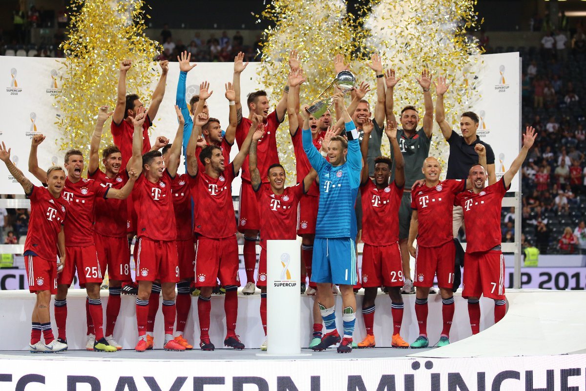 bayern de munich supercopa de alemania 2018 fcbayern twitter