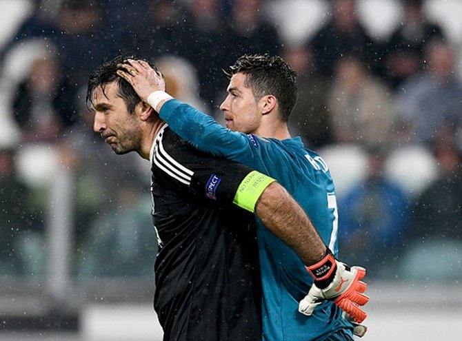 cristiano ronaldo Gianluigi Buffon marcacom