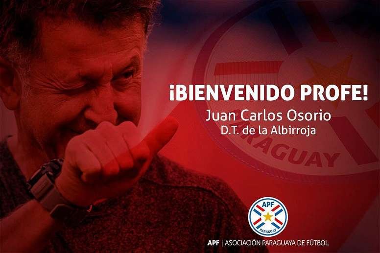 juan carlos osorio nuevo seleccionador de paraguay albirroja twitter