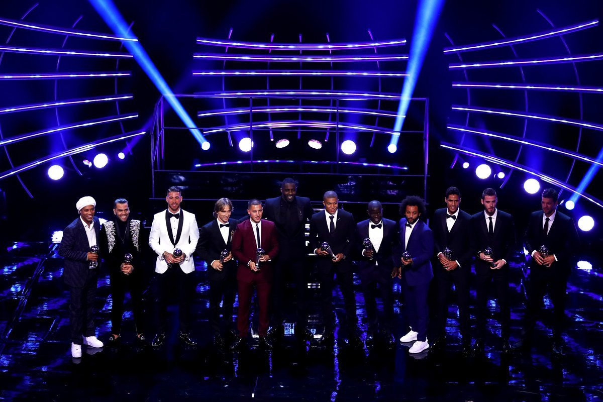 mejor once de la fifa the best 2018 fifacom