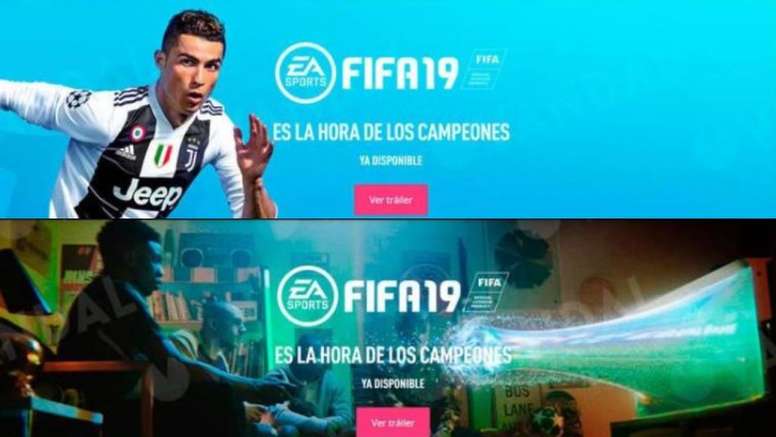 EA Sports Cristiano Ronaldo captura de pantalla