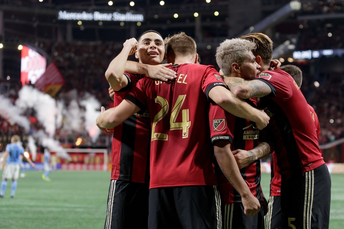 Atlanta United FC-New York City FC 11-11-2018 semifinal conferencia oeste Twitter @ATLUTD