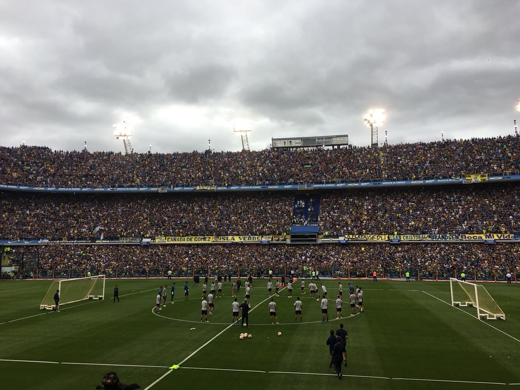 Boca Juniors entrenamiento previo final libertadores 22-11-2018 Twitter @BocaJrsOficial