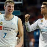 Luka Doncic y Cristiano Ronaldo real madrid elespanolcom