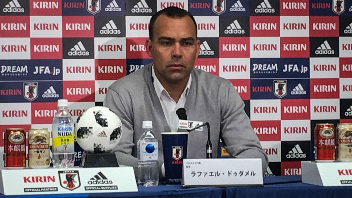Rafael Dudamel – Japón vs Venezuela – Twitter (@SeleVinotinto)