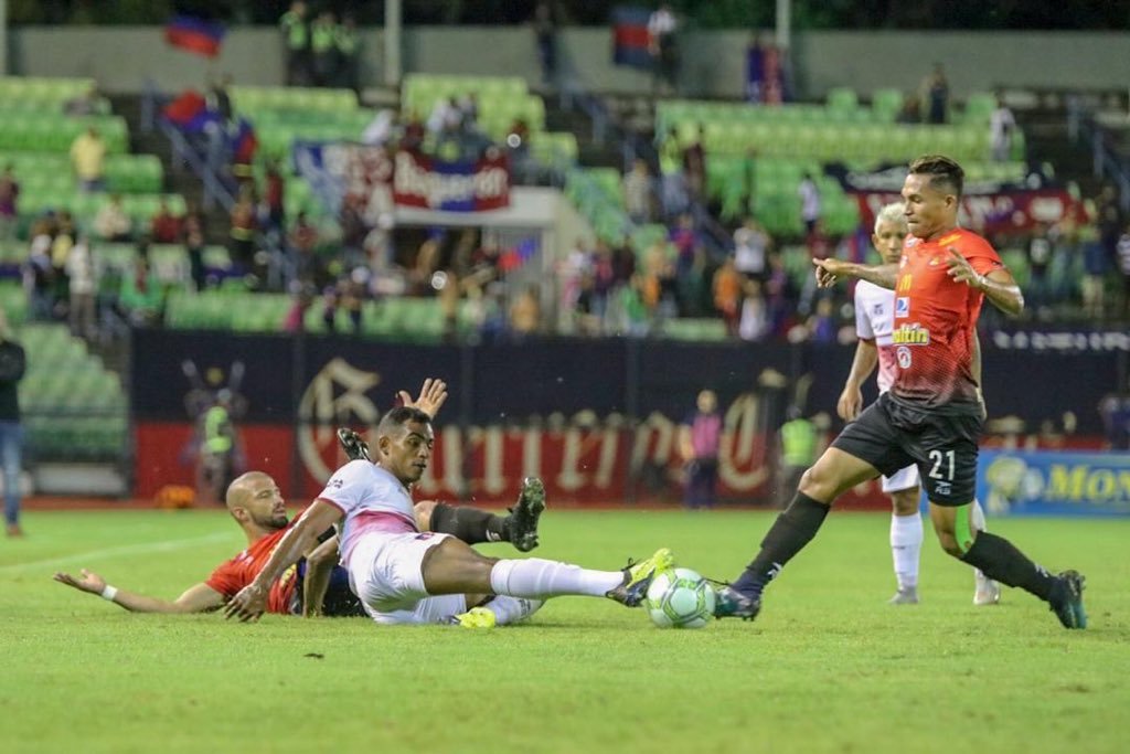 caracas fc monagas sc cuartos de final ida futbol venezolano liguilla 2018 ligafutve2018 twitter