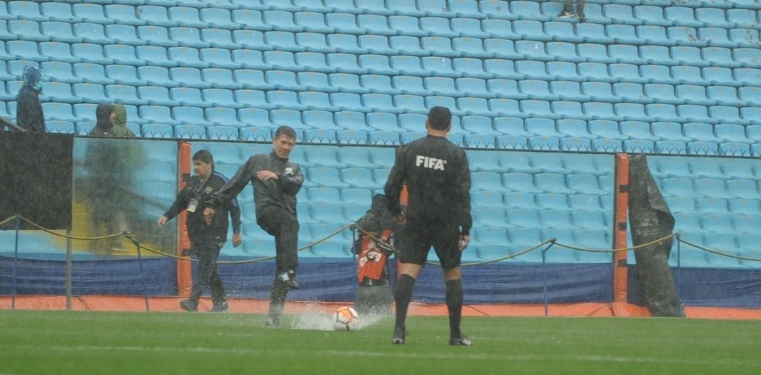 la bombonera lluvia boca juniors river plate partido suspendido sabado 10 de noviembre 2018 ondanewscom